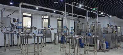 Կորիոլիսի զանգվածային հոսքի հաշվիչ, որն օգտագործվում է սննդի արդյունաբերության մեջ