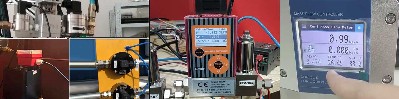 Silver Instruments փոքր հոսքաչափեր Silver Instruments Small flow meters